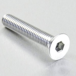 Tornillo de Aluminio Pro-bolt avellanado M6 x (1.00mm) x 35mm plata...