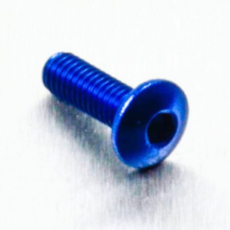 Tornillo de Aluminio Pro-bolt cabeza redondeada M4 x (0.5mm) x 12mm...