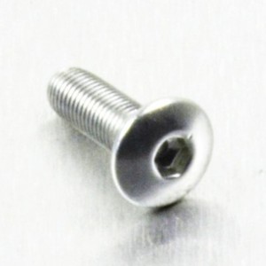 Tornillo de Aluminio Pro-bolt cabeza redondeada M4 x (0.5mm) x 12mm...