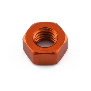 Tuerca plana de Aluminio Pro-Bolt M6 LFN6O Naranja