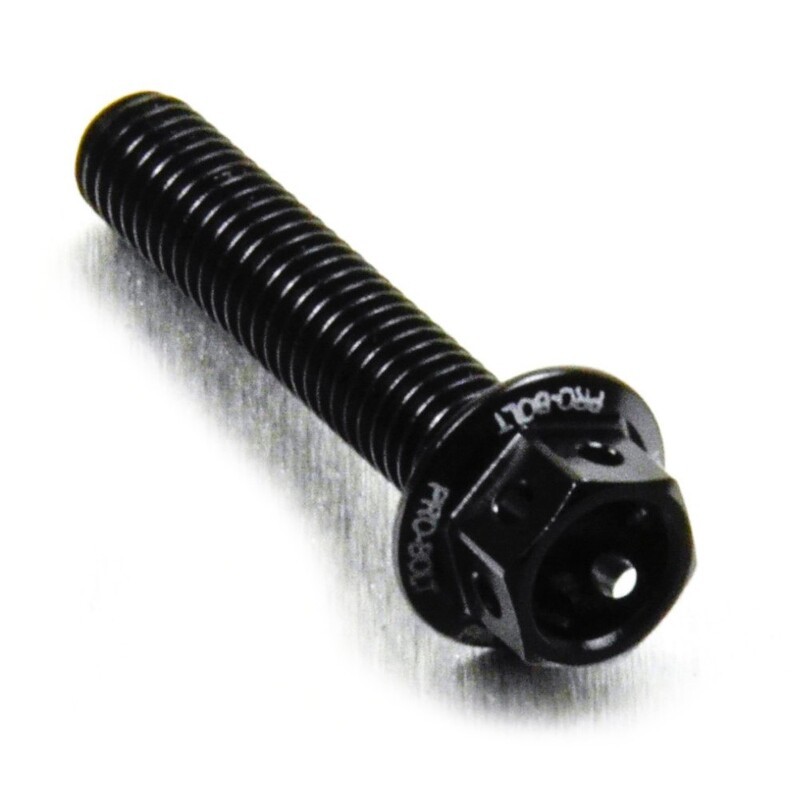 Tornillo Aluminio Race Spec Pro-Bolt LHX655RBKE Negro