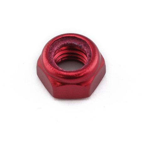 Tuerca Aluminio Pro-Bolt autoblocante M8 LNYN8R Rojo