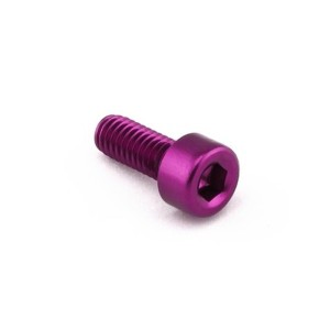 Tornillo Allen aluminio M4 x (0.7mm) x 10mm Violeta Pro-Bolt LPB410P