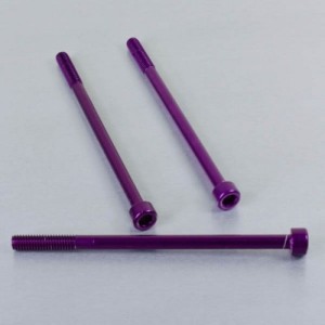 Tornillo de Aluminio Pro-bolt cabeza cilíndrica M6 x (1.00mm) x 100...