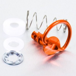 Tornillo rápido de Aluminio 1/4 de vuelta Pro-Bolt 17mm naranja LQR...