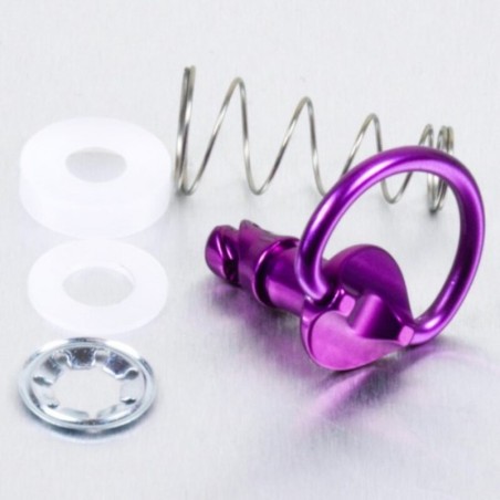 Tornillo rápido de Aluminio 1/4 de vuelta Pro-Bolt 17mm violeta LQR...