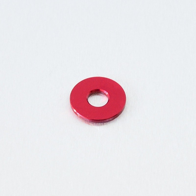 Arandela de Aluminio M6 18mm Pro-Bolt LWA6-18R Rojo
