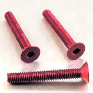 Arandela de Aluminio avellanada M6 azul LWAC6-19B