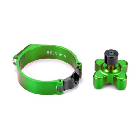 Sistema de salida rápida V PARTS verde Kawasaki