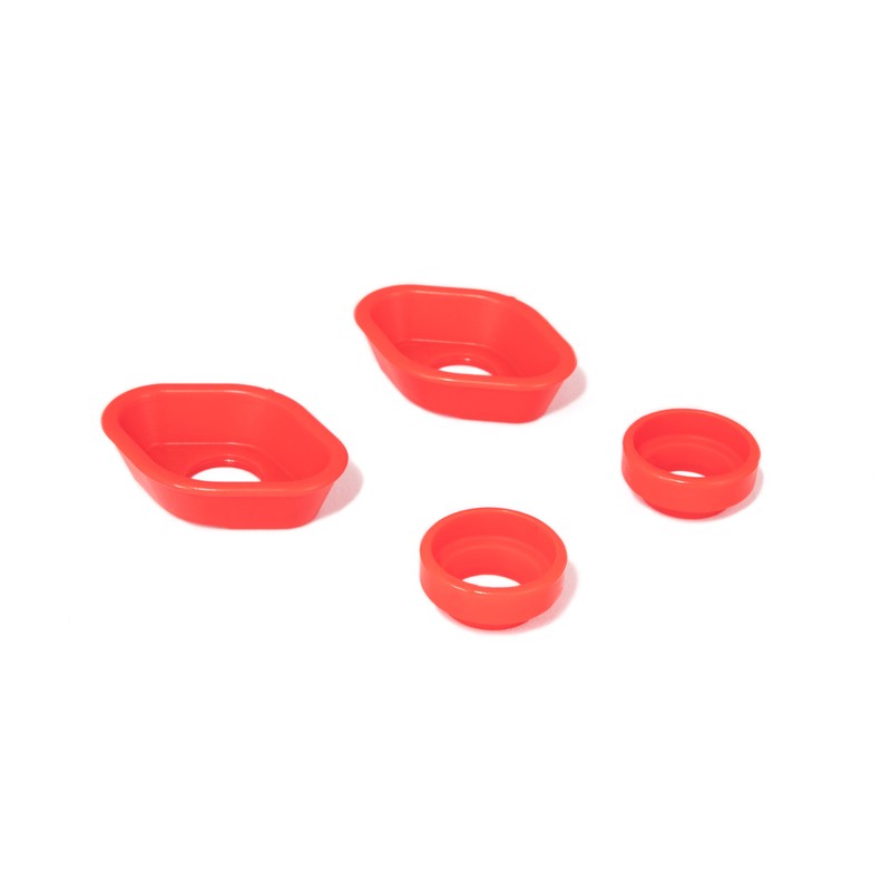 XTRIG PHDS Elastomere Spacers Red Hard Density