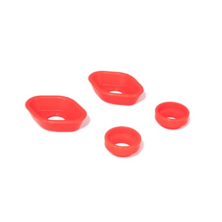 XTRIG PHDS Elastomere Spacers Red Hard Density