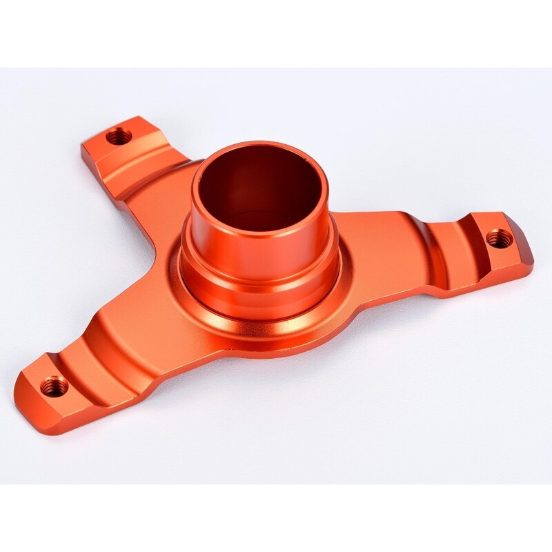 Soporte protector disco delantero naranja delantero KTM V PARTS