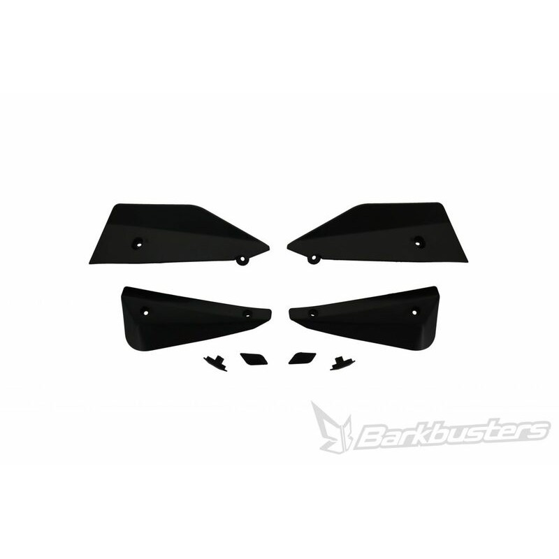 Kit de deflectores y conectores Barkbusters SABRE Color negro
