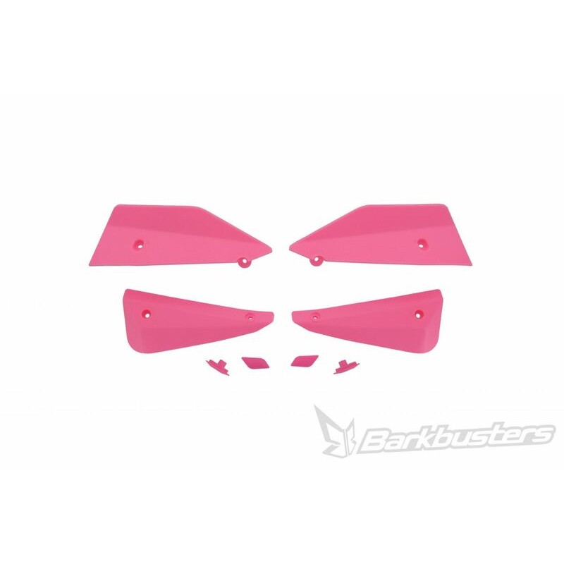 Kit de deflectores y conectores Barkbusters SABRE Color rosa