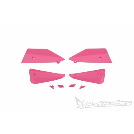 Kit de deflectores y conectores Barkbusters SABRE Color rosa