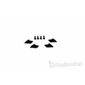 Kit de conexión de deflectores Barkbusters Color negro