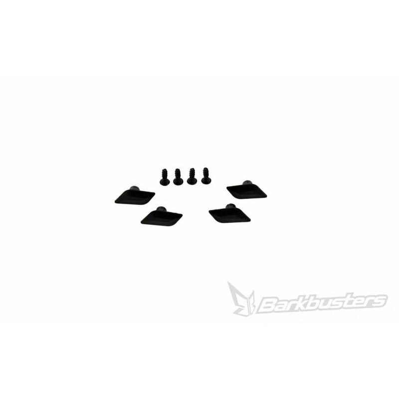 Kit de conexión de deflectores Barkbusters Color negro