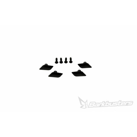 Kit de conexión de deflectores Barkbusters Color negro