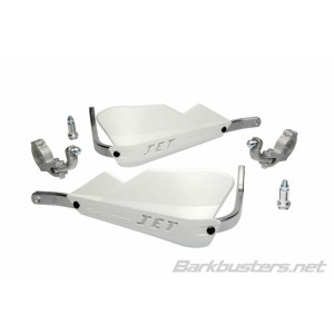 Kit de paramanos BARKBUSTERS JET cerrado Ø28,6mm universal - Blanco