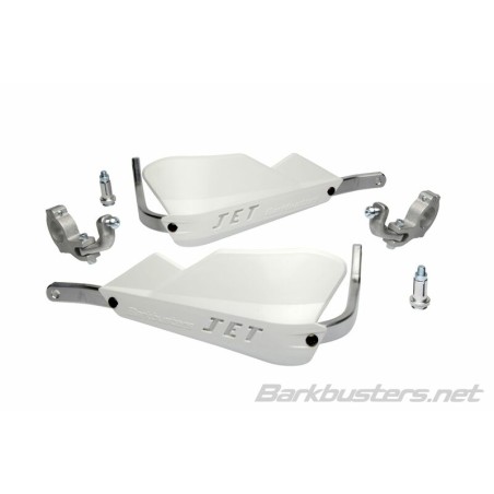 Kit de paramanos BARKBUSTERS JET cerrado Ø28,6mm universal - Blanco