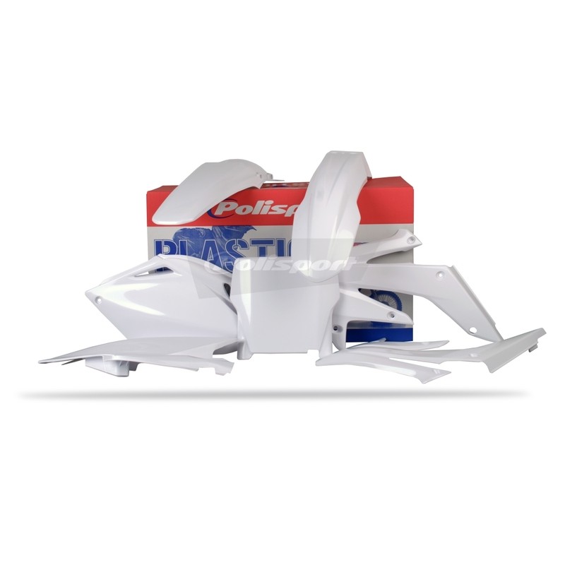 Kit plástica Polisport Honda blanco 90139