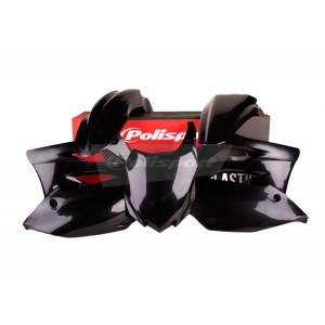 Kit plástica Polisport Kawasaki negro 90547