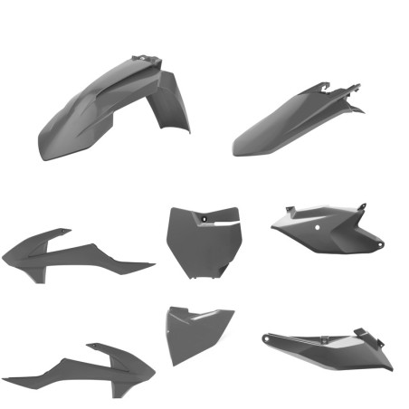 Kit de plástica POLISPORT - Gris/Gris