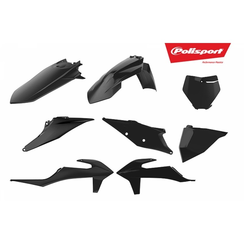 Kit de plástica Polisport SX / SX-F Negro