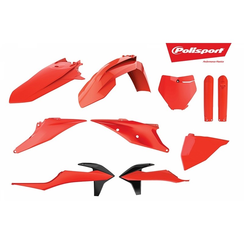 Kit de plástica Polisport SX/SX-F 19 Naranja neón