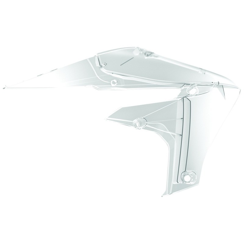 Aletines de radiador Polisport YZ250/450F Transparente