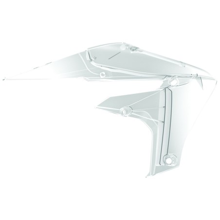 Aletines de radiador Polisport YZ250/450F Transparente