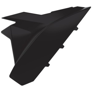 Tapa de caja filtro de aire Polisport Beta RR 2T/4T 2020 Negro