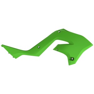 Rejillas de radiador Polisport, verde KX125/250