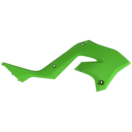 Rejillas de radiador Polisport, verde KX125/250