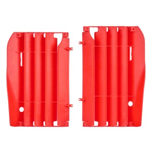 Aletines de radiador POLISPORT 8455700002 rojo Honda