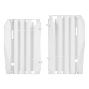 Aletines de radiador POLISPORT Honda Blanco 8456300001