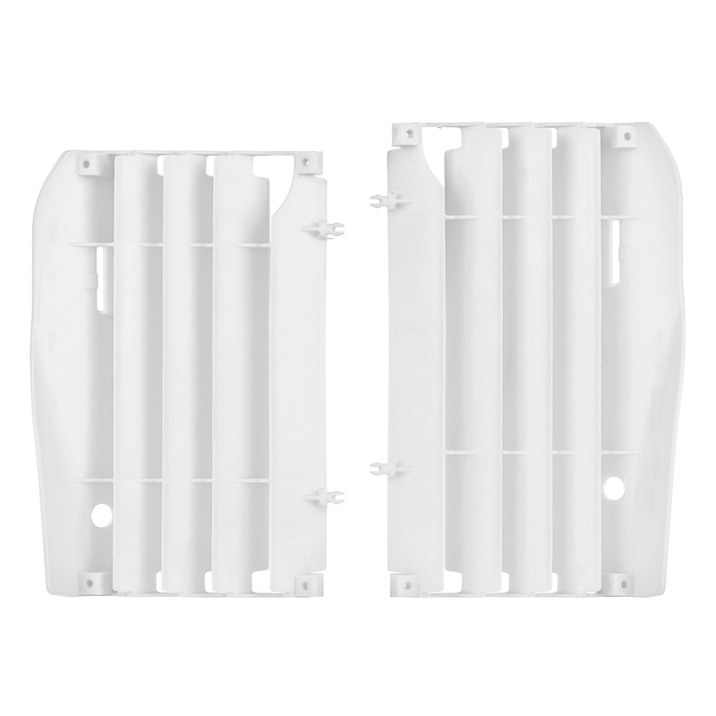 Aletines de radiador POLISPORT Honda Blanco 8456300001