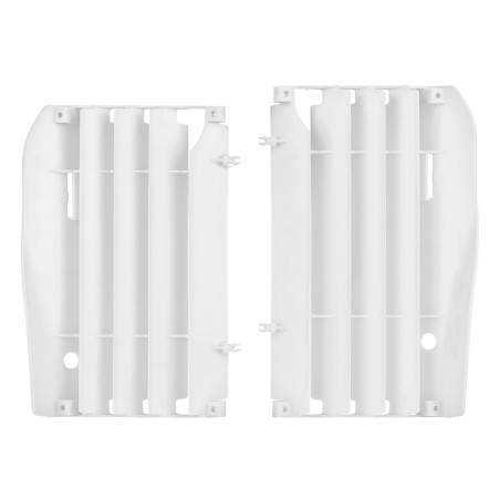 Aletines de radiador POLISPORT Honda Blanco 8456300001