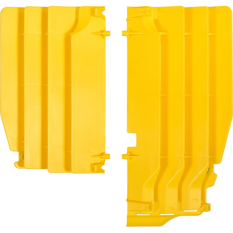 Aletines de radiador Polisport Suzuki amarillo 8464800002