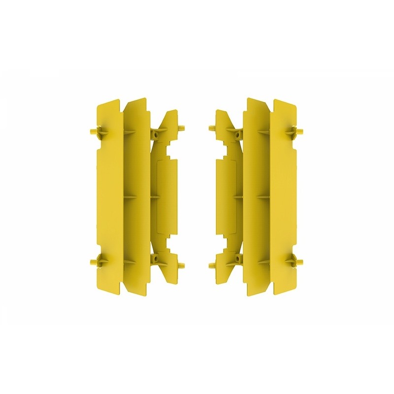 Aletines de radiador Polisport SUZUKI Amarillo