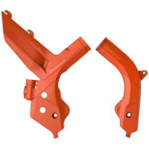 Protector de chasis POLISPORT naranja EB