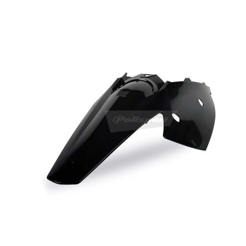 Guardabarros trasero con paneles laterales integrados POLISPORT neg...