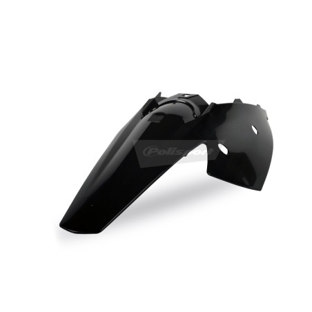 Guardabarros trasero con paneles laterales integrados POLISPORT neg...