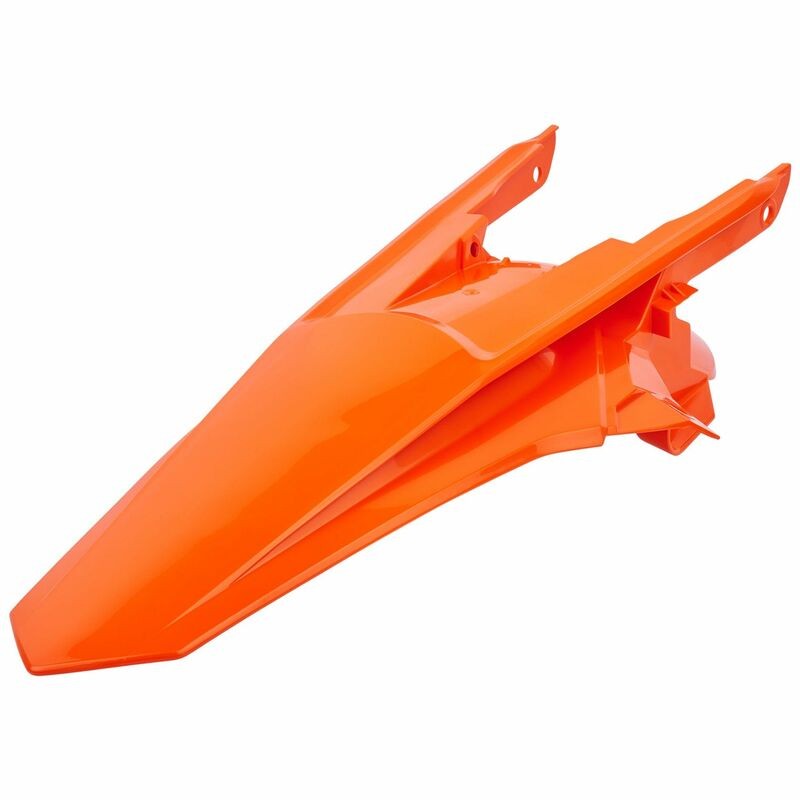 Guardabarros trasero Polisport KTM 17-19 Naranja neón