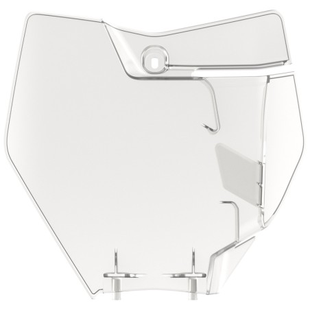 Portanúmeros delantero POLISPORT KTM transparente 8664900004