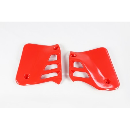 Plásticos laterales de radiador UFO rojo Honda CR125R/250R