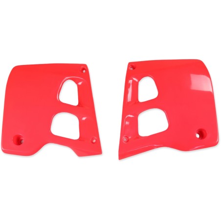 Plásticos laterales de radiador UFO Honda rojo HO02625-067