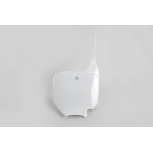 Portanúmeros delantero UFO Honda blanco HO03624-041