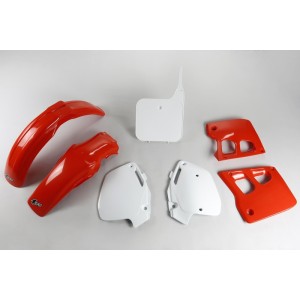 Kit plástica completo OEM 90 UFO - Rojo/Blanco
