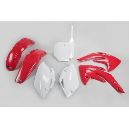Kit de Plástica UFO OEM Color Rojo / Blanco Honda CRF150R / 150F